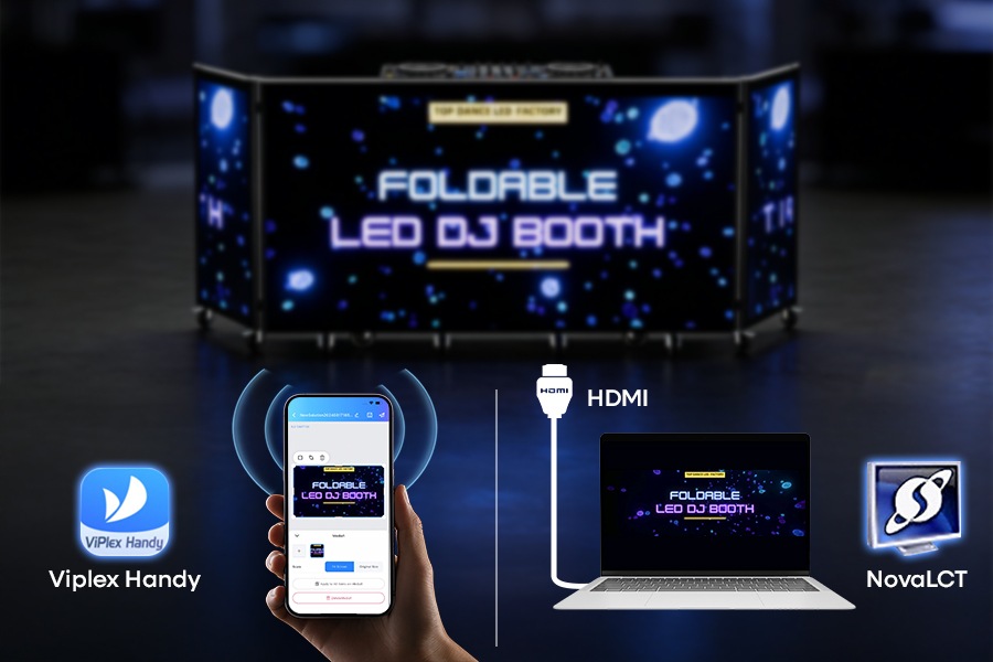 One-Person Transport Dj booth