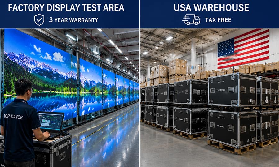 Professional LED display manufacturer TOP DANCE